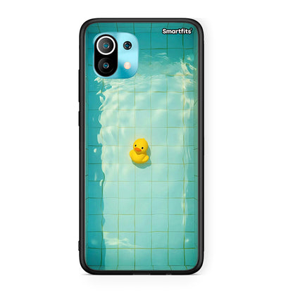 Xiaomi Mi 11 Yellow Duck θήκη από τη Smartfits με σχέδιο στο πίσω μέρος και μαύρο περίβλημα | Smartphone case with colorful back and black bezels by Smartfits