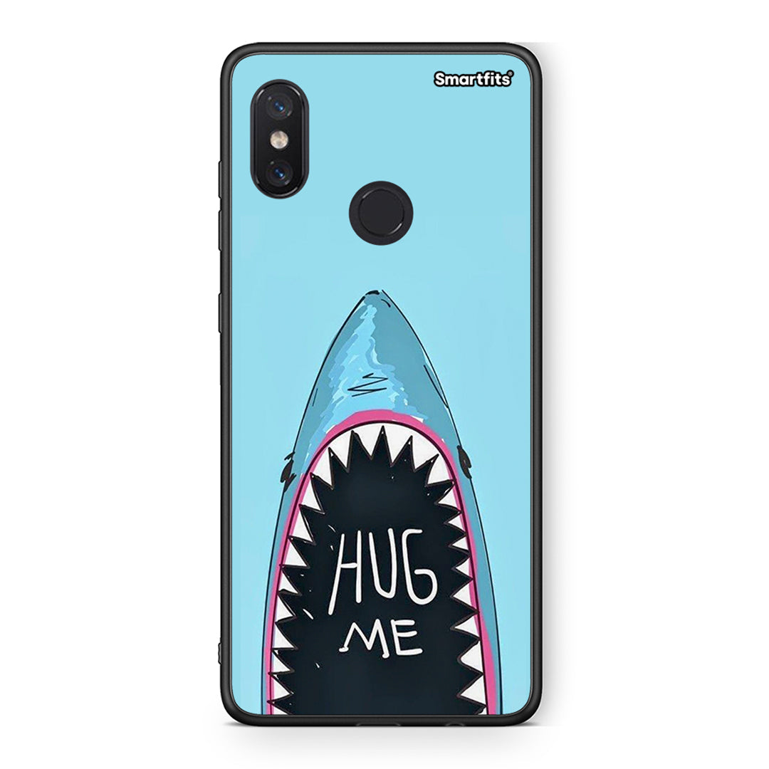 Xiaomi Mi 8 Hug Me θήκη από τη Smartfits με σχέδιο στο πίσω μέρος και μαύρο περίβλημα | Smartphone case with colorful back and black bezels by Smartfits