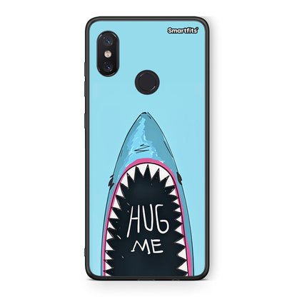 Xiaomi Mi 8 Hug Me θήκη από τη Smartfits με σχέδιο στο πίσω μέρος και μαύρο περίβλημα | Smartphone case with colorful back and black bezels by Smartfits