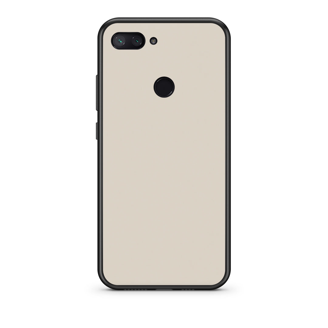 Θήκη Xiaomi Mi 8 Lite Ivory Beige από τη Smartfits με σχέδιο στο πίσω μέρος και μαύρο περίβλημα | Xiaomi Mi 8 Lite Ivory Beige case with colorful back and black bezels