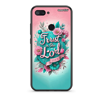 Xiaomi Mi 8 Lite Lord Trust θήκη από τη Smartfits με σχέδιο στο πίσω μέρος και μαύρο περίβλημα | Smartphone case with colorful back and black bezels by Smartfits
