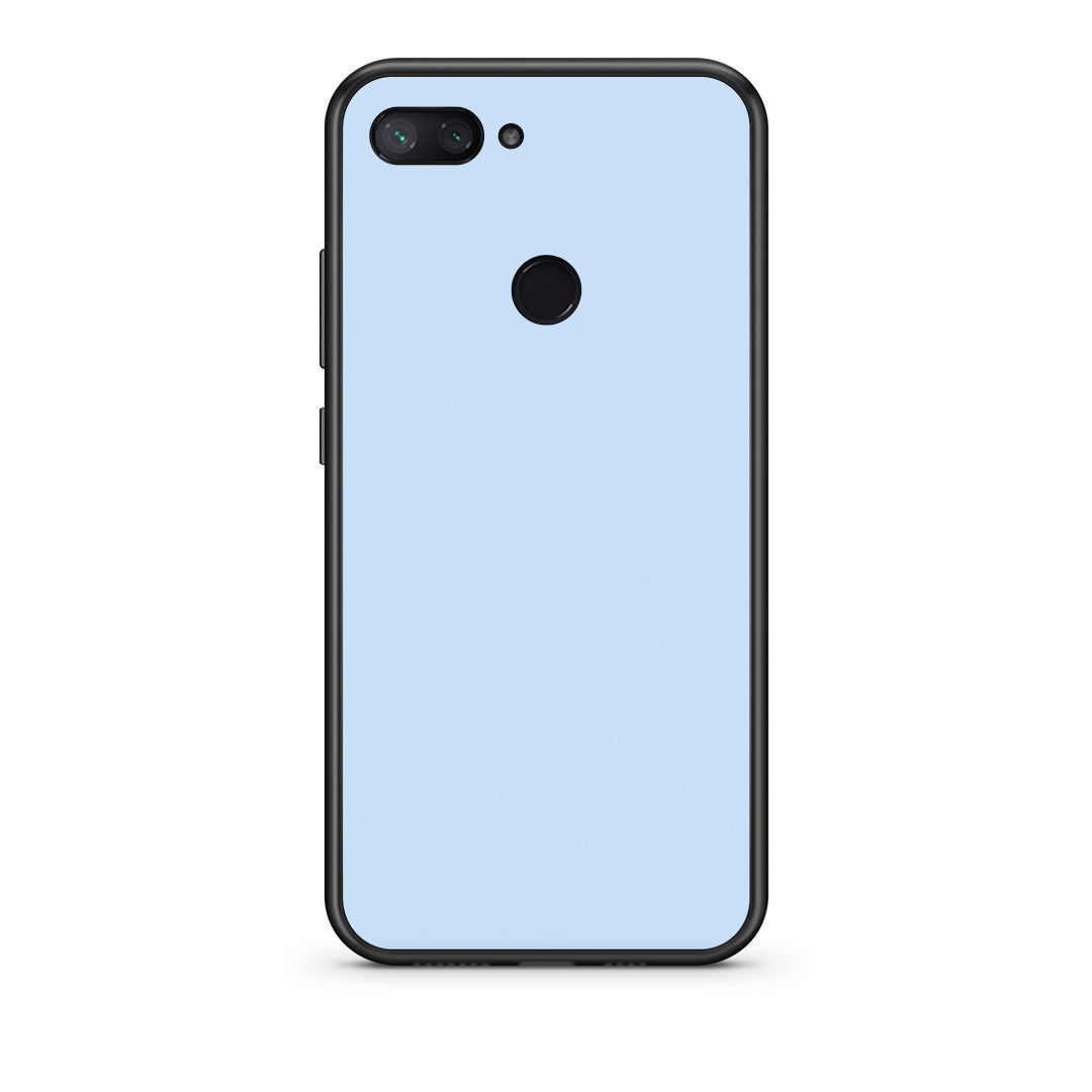 Θήκη Xiaomi Mi 8 Lite Powder Blue από τη Smartfits με σχέδιο στο πίσω μέρος και μαύρο περίβλημα | Xiaomi Mi 8 Lite Powder Blue case with colorful back and black bezels