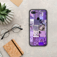 Thumbnail for Purple Aesthetic Collage - Xiaomi Mi 8 Lite θήκη