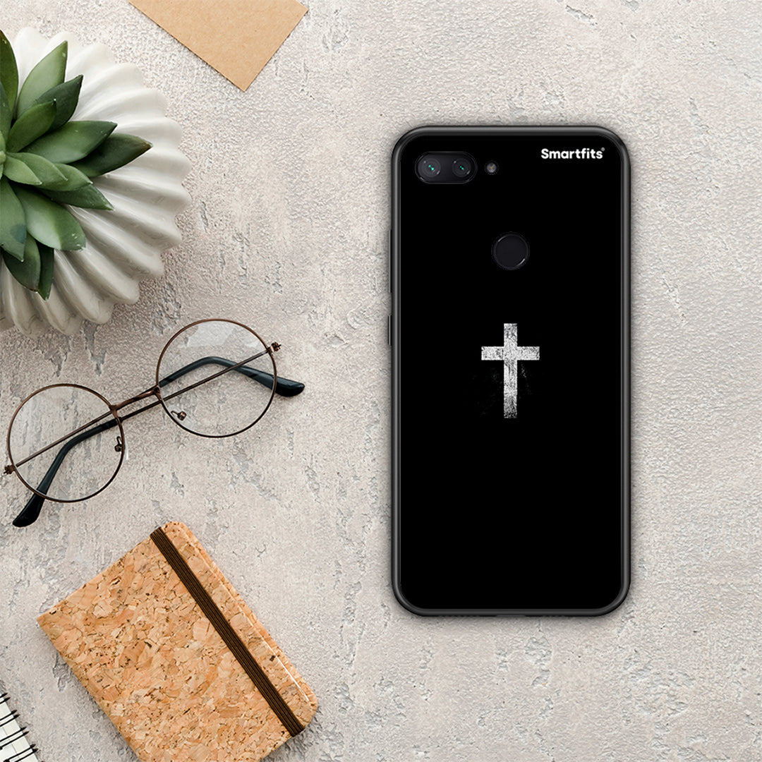 White Cross - Xiaomi Mi 8 Lite θήκη