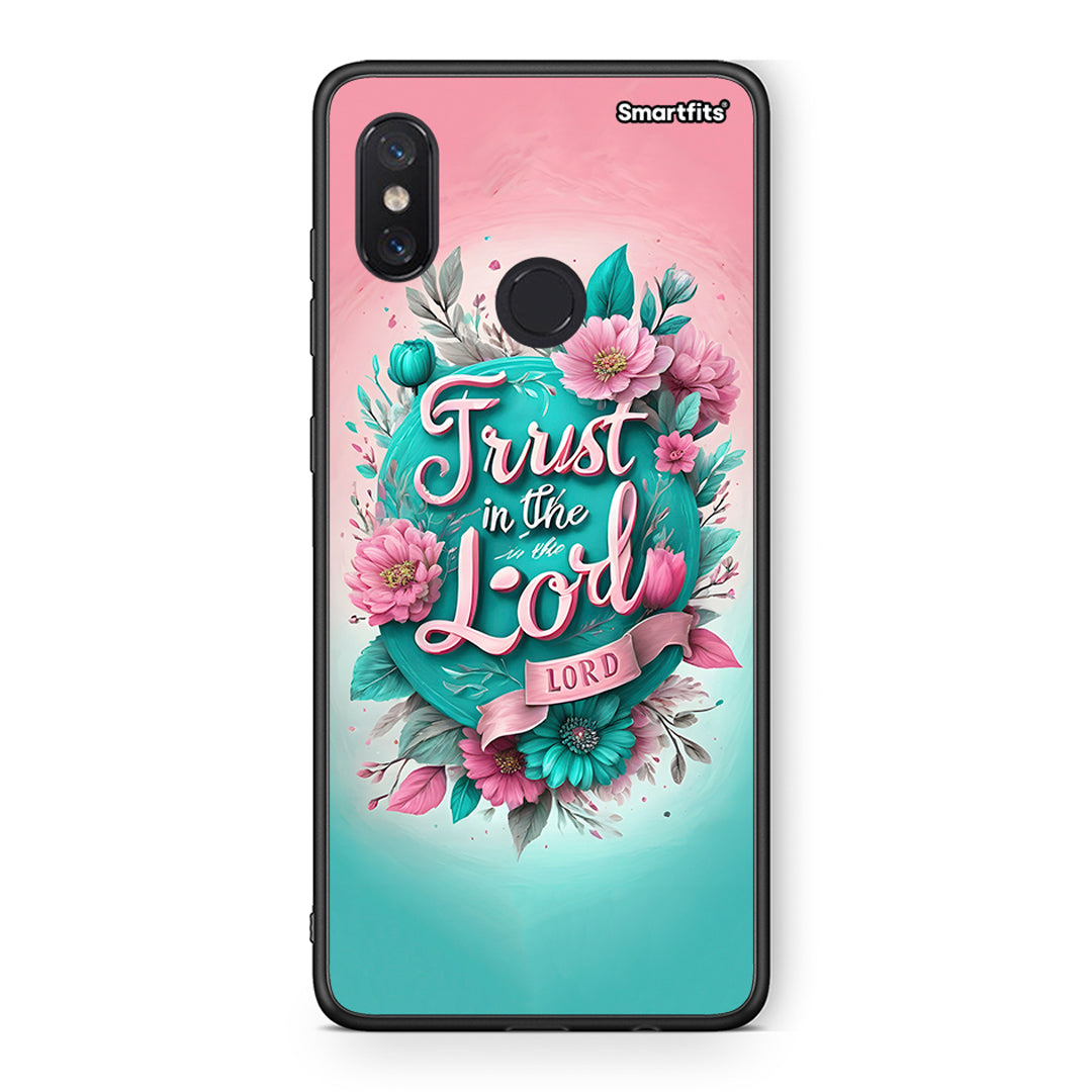 Xiaomi Mi 8 Lord Trust θήκη από τη Smartfits με σχέδιο στο πίσω μέρος και μαύρο περίβλημα | Smartphone case with colorful back and black bezels by Smartfits