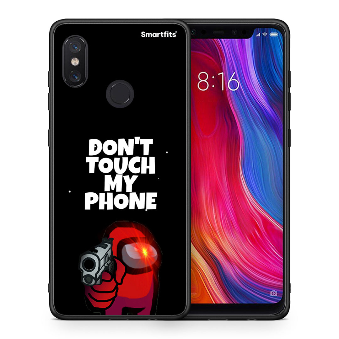 Θήκη Xiaomi Mi 8 My Phone από τη Smartfits με σχέδιο στο πίσω μέρος και μαύρο περίβλημα | Xiaomi Mi 8 My Phone case with colorful back and black bezels