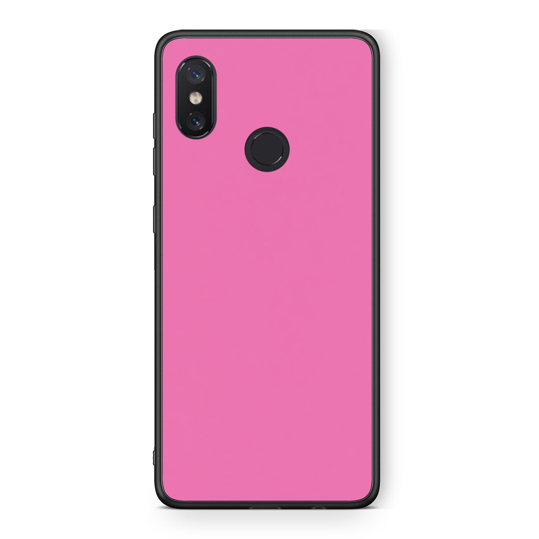 Θήκη Xiaomi Mi 8 Rose Pink από τη Smartfits με σχέδιο στο πίσω μέρος και μαύρο περίβλημα | Xiaomi Mi 8 Rose Pink case with colorful back and black bezels