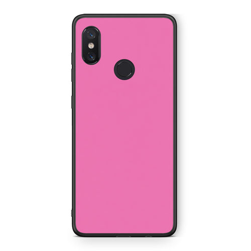 Θήκη Xiaomi Mi 8 Rose Pink από τη Smartfits με σχέδιο στο πίσω μέρος και μαύρο περίβλημα | Xiaomi Mi 8 Rose Pink case with colorful back and black bezels