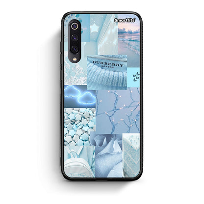 Xiaomi Mi 9 Ciel Aesthetic Collage θήκη από τη Smartfits με σχέδιο στο πίσω μέρος και μαύρο περίβλημα | Smartphone case with colorful back and black bezels by Smartfits