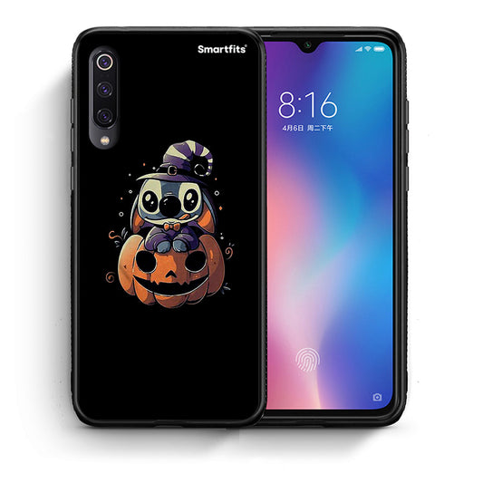 Θήκη Xiaomi Mi 9 Halloween Stitch από τη Smartfits με σχέδιο στο πίσω μέρος και μαύρο περίβλημα | Xiaomi Mi 9 Halloween Stitch case with colorful back and black bezels