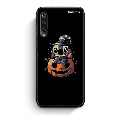 Xiaomi Mi 9 Halloween Stitch θήκη από τη Smartfits με σχέδιο στο πίσω μέρος και μαύρο περίβλημα | Smartphone case with colorful back and black bezels by Smartfits