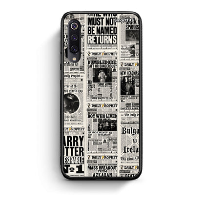 Xiaomi Mi 9 Harry Paper θήκη από τη Smartfits με σχέδιο στο πίσω μέρος και μαύρο περίβλημα | Smartphone case with colorful back and black bezels by Smartfits