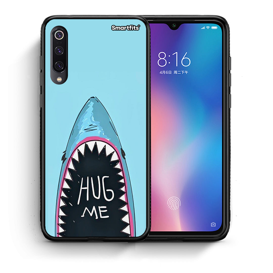 Θήκη Xiaomi Mi 9 Hug Me από τη Smartfits με σχέδιο στο πίσω μέρος και μαύρο περίβλημα | Xiaomi Mi 9 Hug Me case with colorful back and black bezels