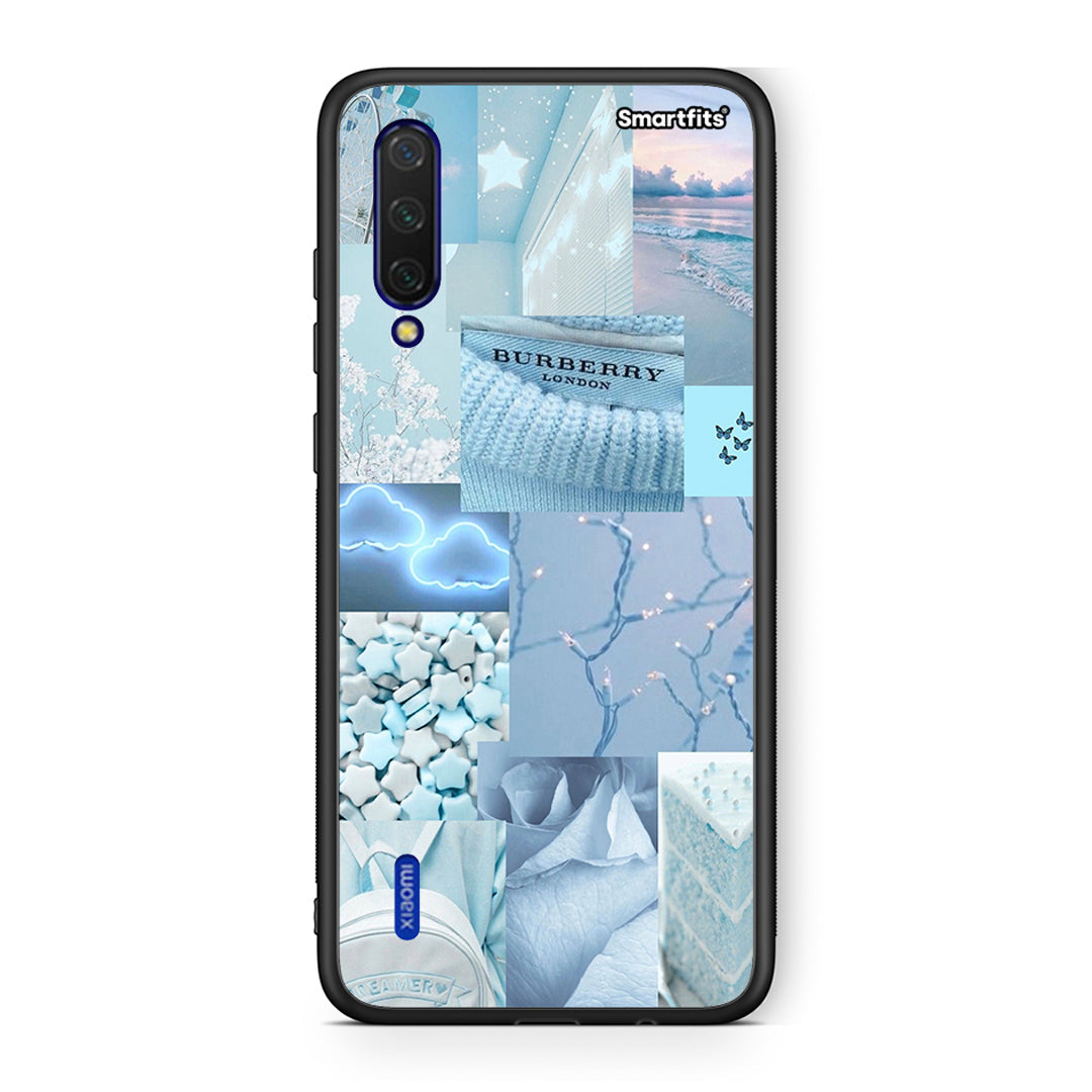 Xiaomi Mi 9 Lite Ciel Aesthetic Collage θήκη από τη Smartfits με σχέδιο στο πίσω μέρος και μαύρο περίβλημα | Smartphone case with colorful back and black bezels by Smartfits