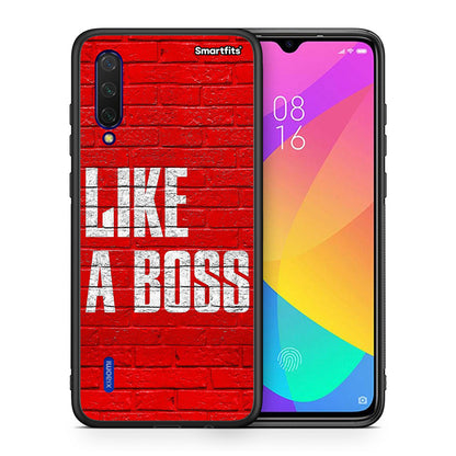 Θήκη Xiaomi Mi 9 Lite Like A Boss από τη Smartfits με σχέδιο στο πίσω μέρος και μαύρο περίβλημα | Xiaomi Mi 9 Lite Like A Boss case with colorful back and black bezels