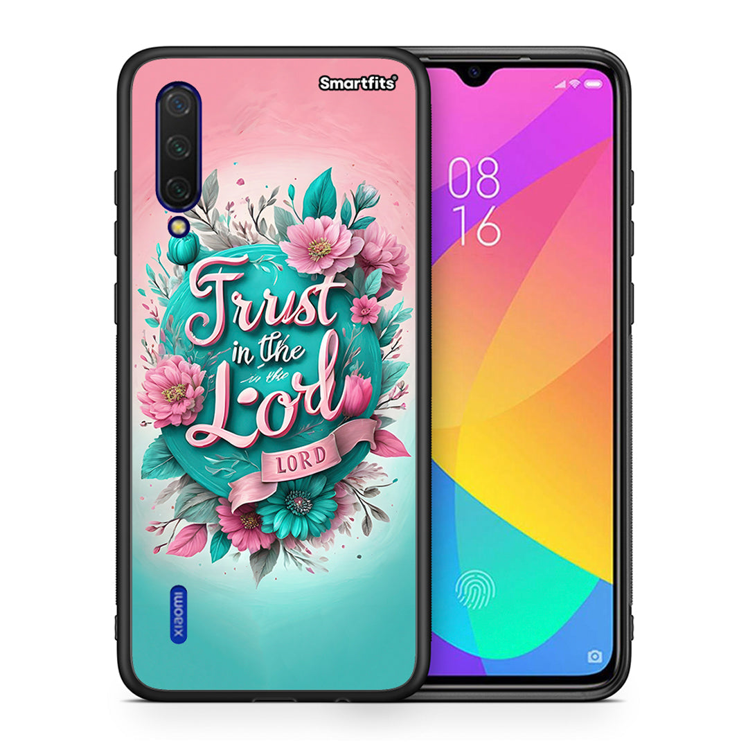 Θήκη Xiaomi Mi 9 Lite Lord Trust από τη Smartfits με σχέδιο στο πίσω μέρος και μαύρο περίβλημα | Xiaomi Mi 9 Lite Lord Trust case with colorful back and black bezels