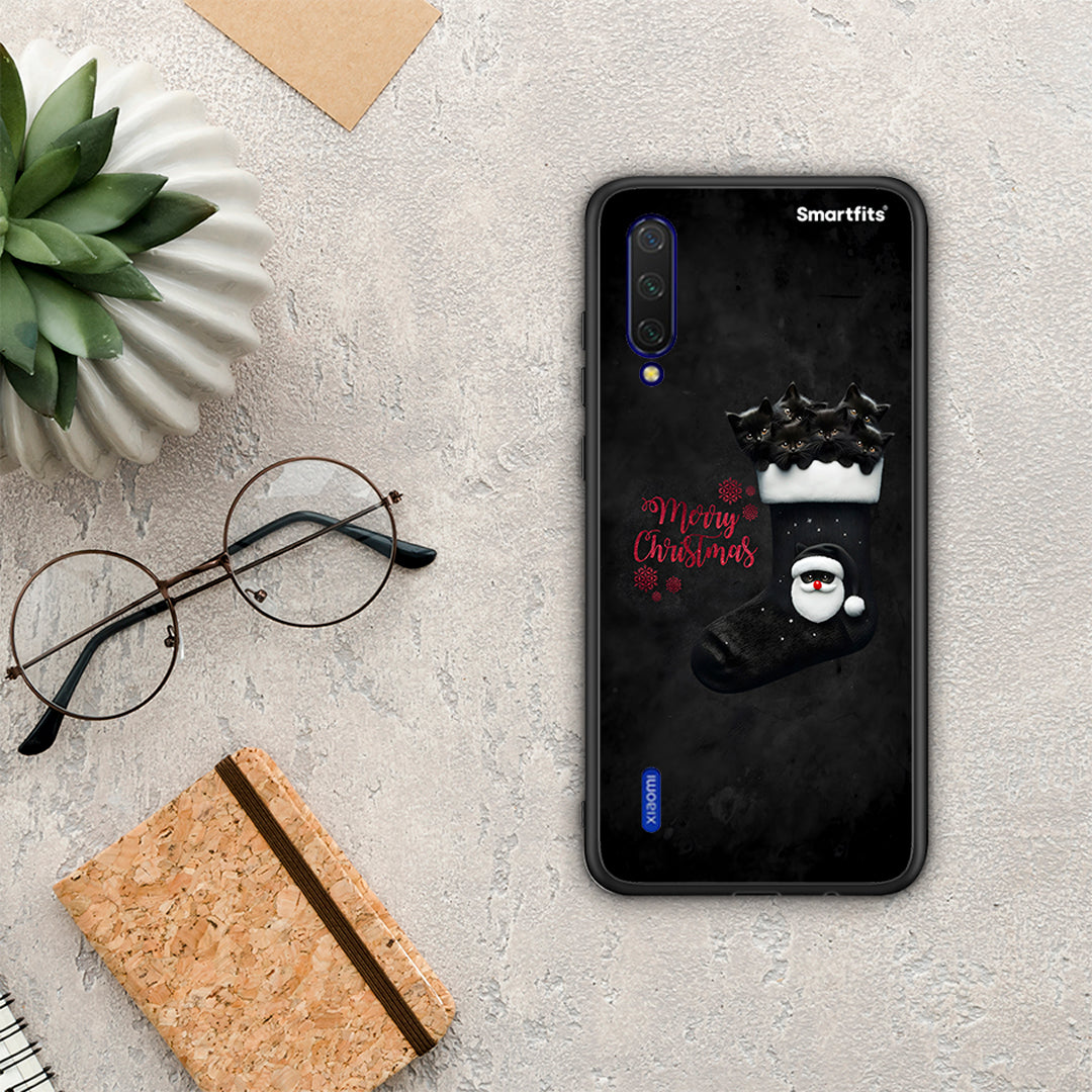 Merry Cat Christmas - Xiaomi Mi 9 Lite θήκη