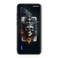 Thumbnail for Xiaomi Mi 9 Lite Skull King Ace θήκη από τη Smartfits με σχέδιο στο πίσω μέρος και μαύρο περίβλημα | Smartphone case with colorful back and black bezels by Smartfits