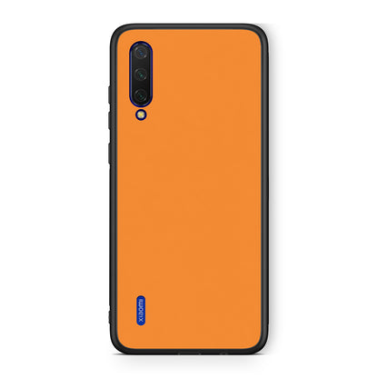 Θήκη Xiaomi Mi 9 Lite Tangerine Orange από τη Smartfits με σχέδιο στο πίσω μέρος και μαύρο περίβλημα | Xiaomi Mi 9 Lite Tangerine Orange case with colorful back and black bezels