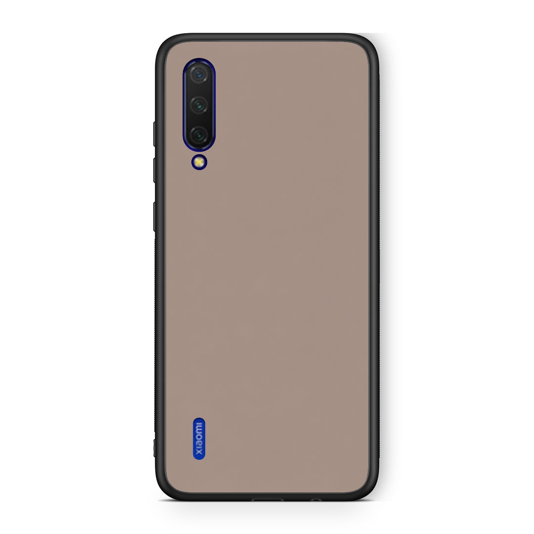 Θήκη Xiaomi Mi 9 Lite Warm Taupe από τη Smartfits με σχέδιο στο πίσω μέρος και μαύρο περίβλημα | Xiaomi Mi 9 Lite Warm Taupe case with colorful back and black bezels