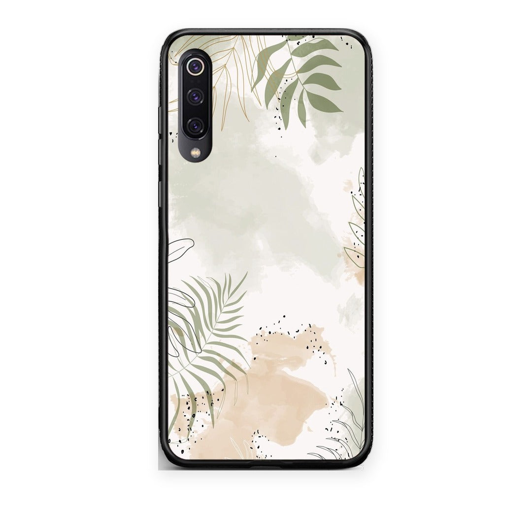 Θήκη Xiaomi Mi 9 Nude Plants από τη Smartfits με σχέδιο στο πίσω μέρος και μαύρο περίβλημα | Xiaomi Mi 9 Nude Plants case with colorful back and black bezels