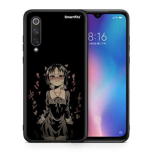 Θήκη Xiaomi Mi 9 SE Anime Girl από τη Smartfits με σχέδιο στο πίσω μέρος και μαύρο περίβλημα | Xiaomi Mi 9 SE Anime Girl case with colorful back and black bezels