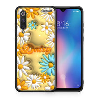 Thumbnail for Θήκη Xiaomi Mi 9 SE Bubble Daisies από τη Smartfits με σχέδιο στο πίσω μέρος και μαύρο περίβλημα | Xiaomi Mi 9 SE Bubble Daisies case with colorful back and black bezels