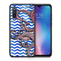 Thumbnail for Θήκη Xiaomi Mi 9 SE Chevron Devilfish από τη Smartfits με σχέδιο στο πίσω μέρος και μαύρο περίβλημα | Xiaomi Mi 9 SE Chevron Devilfish case with colorful back and black bezels