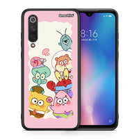 Thumbnail for Θήκη Xiaomi Mi 9 SE Cute Companion από τη Smartfits με σχέδιο στο πίσω μέρος και μαύρο περίβλημα | Xiaomi Mi 9 SE Cute Companion case with colorful back and black bezels