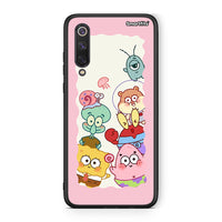 Thumbnail for Xiaomi Mi 9 SE Cute Companion θήκη από τη Smartfits με σχέδιο στο πίσω μέρος και μαύρο περίβλημα | Smartphone case with colorful back and black bezels by Smartfits