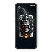 Thumbnail for Xiaomi Mi 9 SE Skull King Ace θήκη από τη Smartfits με σχέδιο στο πίσω μέρος και μαύρο περίβλημα | Smartphone case with colorful back and black bezels by Smartfits