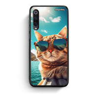 Thumbnail for Xiaomi Mi 9 Summer Cat θήκη από τη Smartfits με σχέδιο στο πίσω μέρος και μαύρο περίβλημα | Smartphone case with colorful back and black bezels by Smartfits