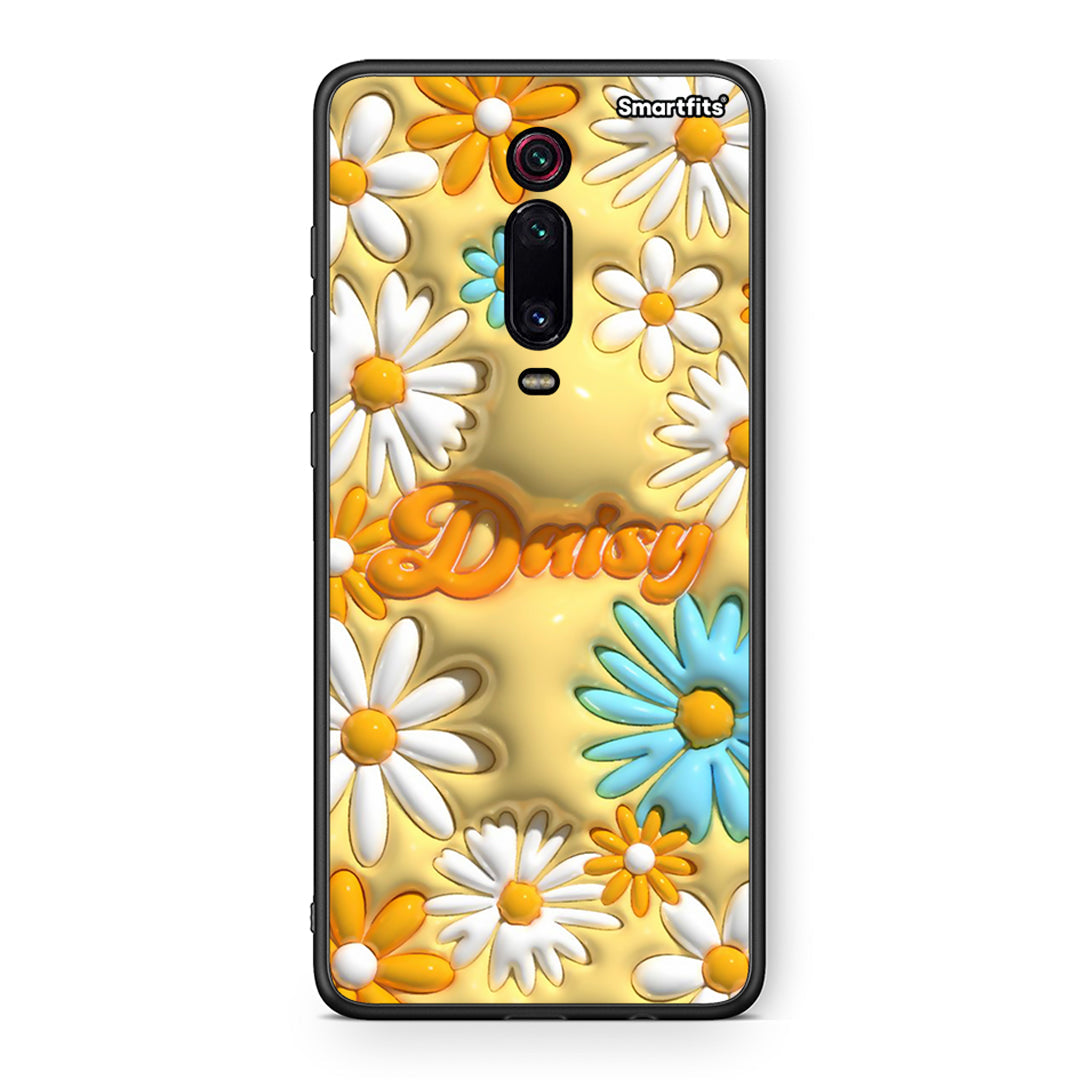 Xiaomi Mi 9T Bubble Daisies θήκη από τη Smartfits με σχέδιο στο πίσω μέρος και μαύρο περίβλημα | Smartphone case with colorful back and black bezels by Smartfits