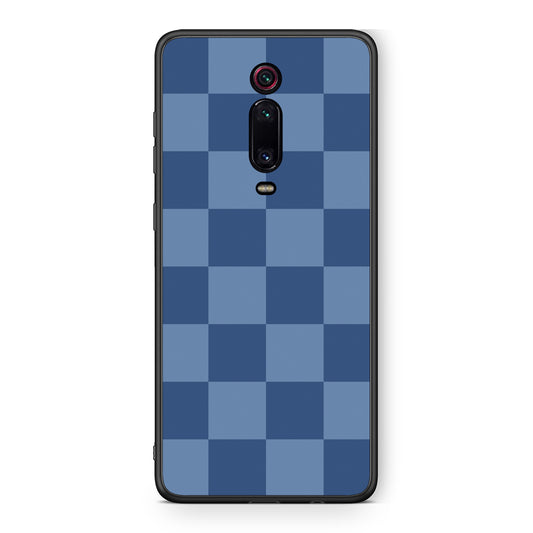 Θήκη Xiaomi Redmi K20 / K20 Pro Denim Blue Checkerboard από τη Smartfits με σχέδιο στο πίσω μέρος και μαύρο περίβλημα | Xiaomi Redmi K20 / K20 Pro Denim Blue Checkerboard case with colorful back and black bezels