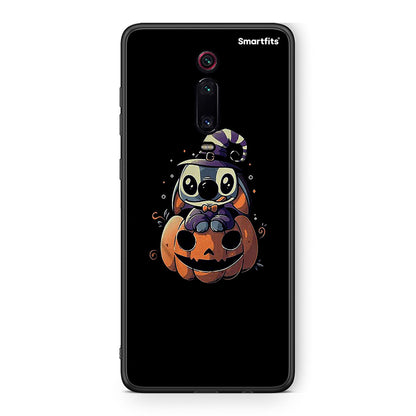Xiaomi Mi 9T Halloween Stitch θήκη από τη Smartfits με σχέδιο στο πίσω μέρος και μαύρο περίβλημα | Smartphone case with colorful back and black bezels by Smartfits
