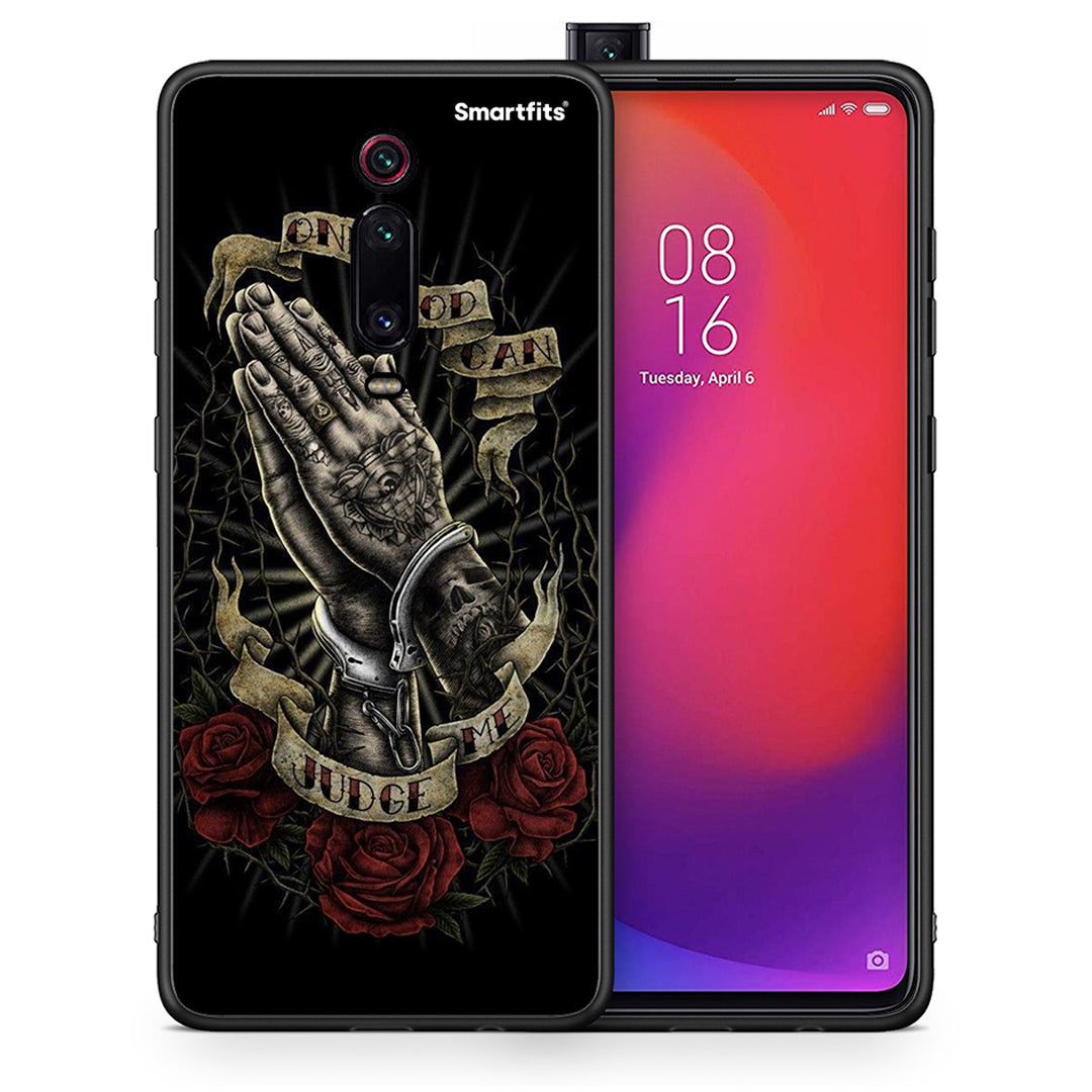 Θήκη Xiaomi Redmi K20/K20 Pro Judge By God από τη Smartfits με σχέδιο στο πίσω μέρος και μαύρο περίβλημα | Xiaomi Redmi K20/K20 Pro Judge By God case with colorful back and black bezels