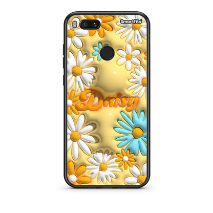 xiaomi mi aBubble Daisies θήκη από τη Smartfits με σχέδιο στο πίσω μέρος και μαύρο περίβλημα | Smartphone case with colorful back and black bezels by Smartfits