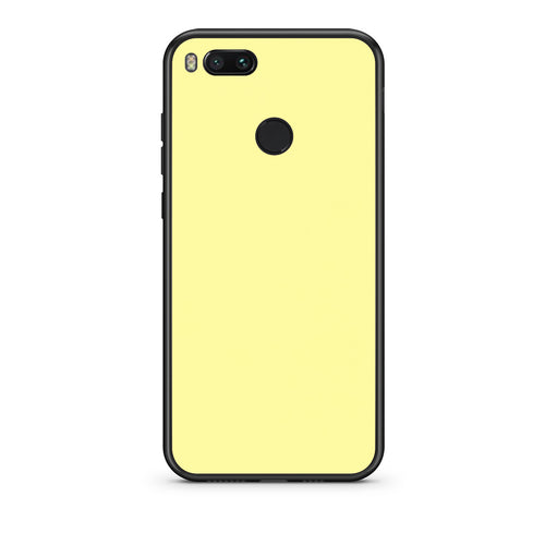 Θήκη Xiaomi Mi A1 Butter Yellow από τη Smartfits με σχέδιο στο πίσω μέρος και μαύρο περίβλημα | Xiaomi Mi A1 Butter Yellow case with colorful back and black bezels