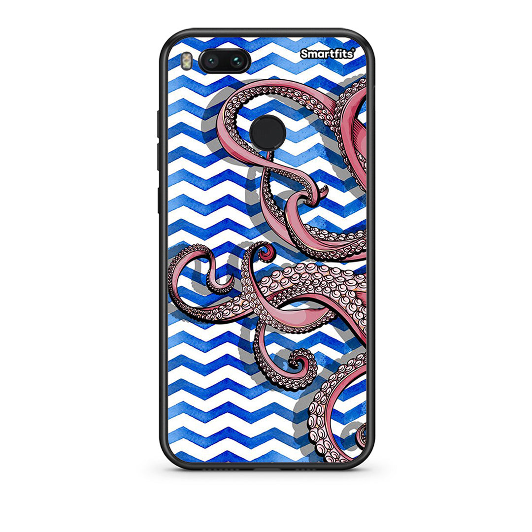 xiaomi mi aChevron Devilfish θήκη από τη Smartfits με σχέδιο στο πίσω μέρος και μαύρο περίβλημα | Smartphone case with colorful back and black bezels by Smartfits