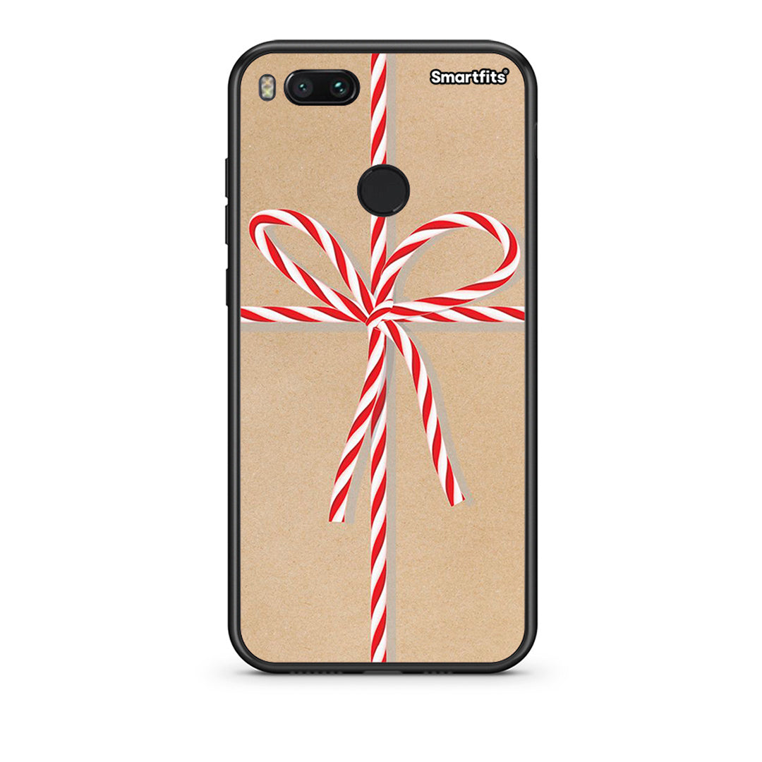xiaomi mi aChristmas Gift θήκη από τη Smartfits με σχέδιο στο πίσω μέρος και μαύρο περίβλημα | Smartphone case with colorful back and black bezels by Smartfits