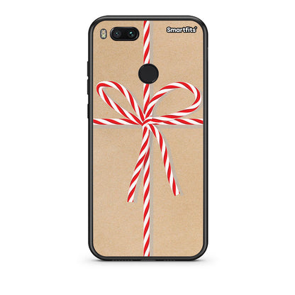xiaomi mi aChristmas Gift θήκη από τη Smartfits με σχέδιο στο πίσω μέρος και μαύρο περίβλημα | Smartphone case with colorful back and black bezels by Smartfits