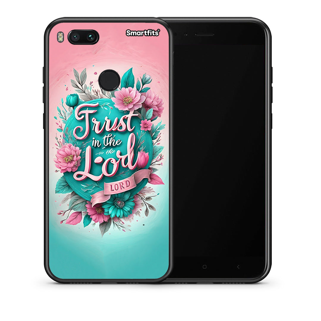 Θήκη Xiaomi Mi A1 Lord Trust από τη Smartfits με σχέδιο στο πίσω μέρος και μαύρο περίβλημα | Xiaomi Mi A1 Lord Trust case with colorful back and black bezels