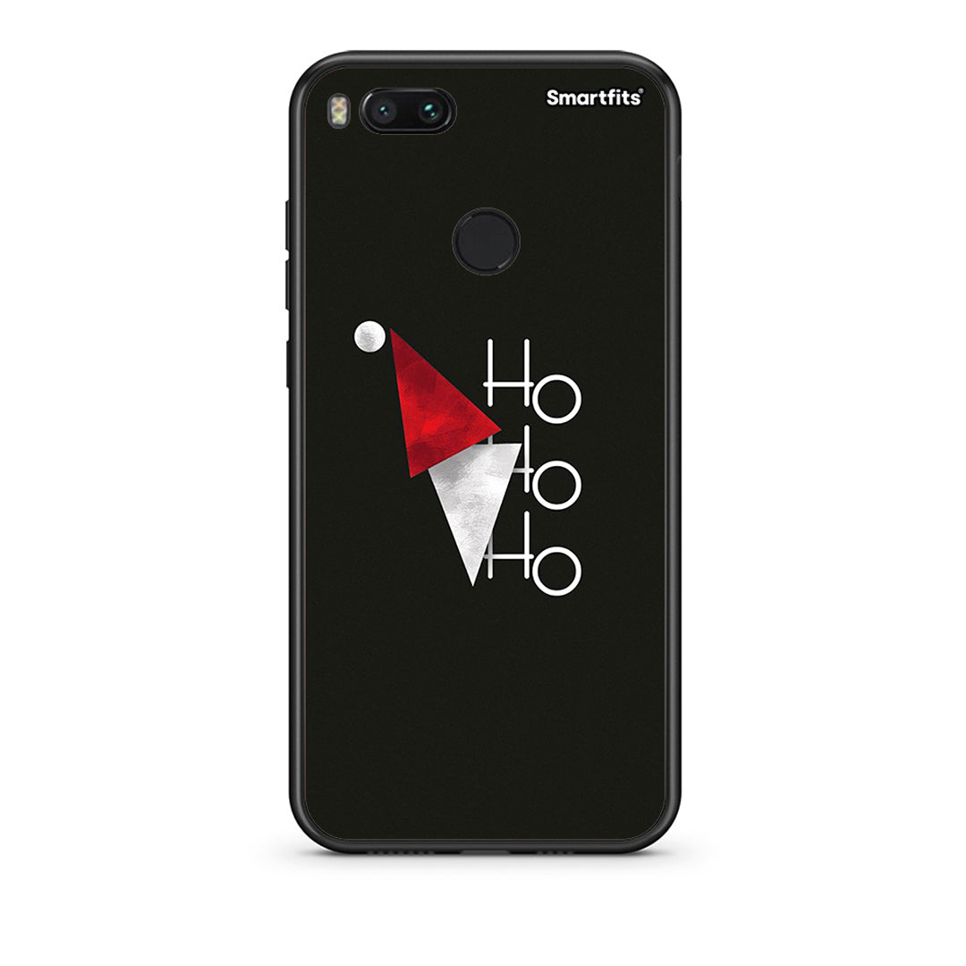 xiaomi mi aMinimal Christmas θήκη από τη Smartfits με σχέδιο στο πίσω μέρος και μαύρο περίβλημα | Smartphone case with colorful back and black bezels by Smartfits