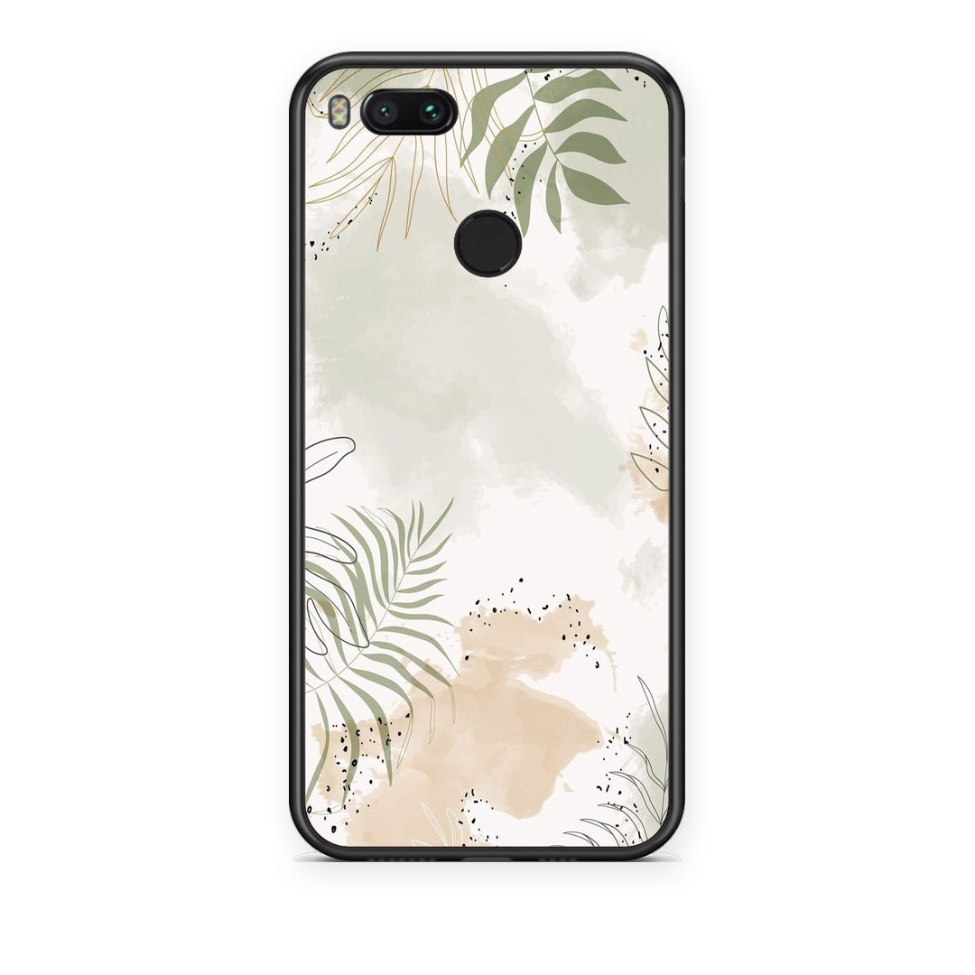 Θήκη Xiaomi Mi A1 Nude Plants από τη Smartfits με σχέδιο στο πίσω μέρος και μαύρο περίβλημα | Xiaomi Mi A1 Nude Plants case with colorful back and black bezels