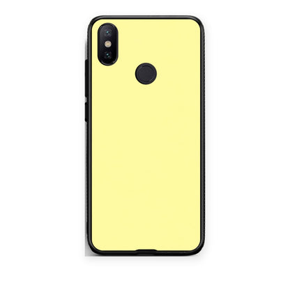Θήκη Xiaomi Mi A2 Butter Yellow από τη Smartfits με σχέδιο στο πίσω μέρος και μαύρο περίβλημα | Xiaomi Mi A2 Butter Yellow case with colorful back and black bezels