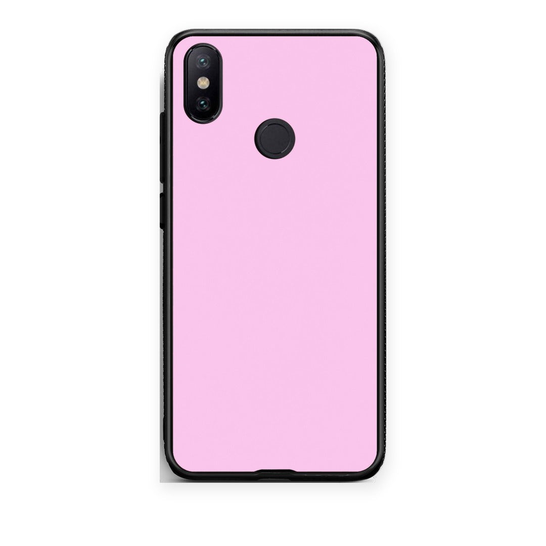 Θήκη Xiaomi Mi A2 Cotton Candy Pink από τη Smartfits με σχέδιο στο πίσω μέρος και μαύρο περίβλημα | Xiaomi Mi A2 Cotton Candy Pink case with colorful back and black bezels