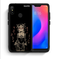 Thumbnail for Θήκη Xiaomi Mi A2 Lite Anime Girl από τη Smartfits με σχέδιο στο πίσω μέρος και μαύρο περίβλημα | Xiaomi Mi A2 Lite Anime Girl case with colorful back and black bezels