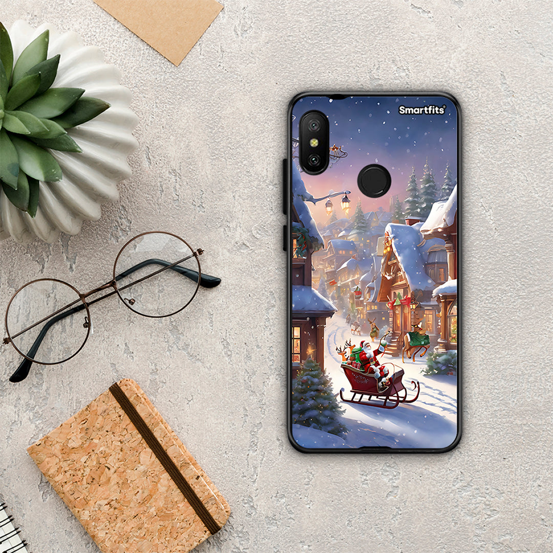 Christmas Snow - Xiaomi Mi A2 Lite θήκη