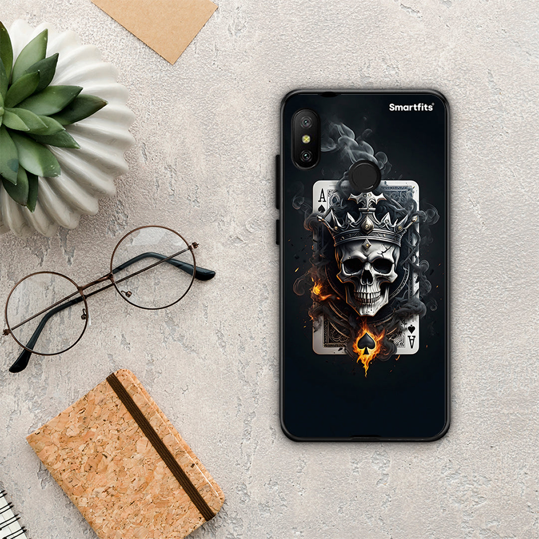 Skull King Ace - Xiaomi Mi A2 Lite θήκη