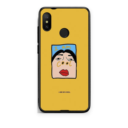 Θήκη Xiaomi Mi A2 Lite So Cool από τη Smartfits με σχέδιο στο πίσω μέρος και μαύρο περίβλημα | Xiaomi Mi A2 Lite So Cool case with colorful back and black bezels